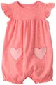 Carter's Комбинезон с карманами сердечками Pink Heart foto