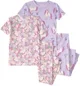 Carter's Set 2 pijamale din bumbac Purple Unicorn Floral foto