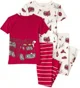 Carter's Set 2 pijamale din bumbac Red Fire Truck foto