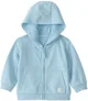 Carter's Худи с капюшоном на молнии Solid Blue Zip foto