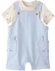 Carter's Комплект 2 в 1 Easter Blue Bunny - футболка и комбинезон foto