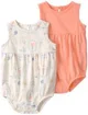 Carter's Комплект из 2 комбинезонов Beach Mosaic-Orange foto