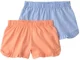Carter's Set 2 perechi pantaloni scurti din bumbac Blue-Orange foto