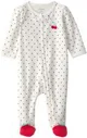 Carter's Хлопковая пижама с пинетками Cherry Polka Dot foto