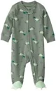 Carter's Pijama din bumbac cu botosei Mini Dino Print foto