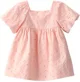 Carter's Rochita din bumbac Easter Pink Eyelet foto