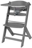 Деревянный стульчик для кормления KikkaBoo Nordy Dark Grey