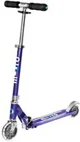 Trotineta Micro Sprite LED Blue Stripe foto