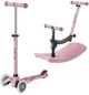 Trotineta 6 in 1 Micro Mini Rock&Go Deluxe LED Dusty Rose foto