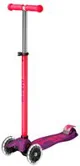 Trotineta Micro Maxi Deluxe Neon LED Ultra Pink foto