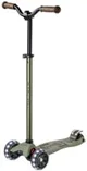 Trotineta Micro Maxi Deluxe Pro LED Olive Green foto