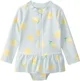 Carter's Costum de baie intreg Rashguard Lemon Blue foto