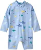 Carter's Costum de baie intreg Rashguard Blue Fish foto