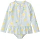 Carter's Costum de baie intreg Rashguard Lemon Blue foto