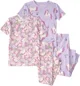 Carter's Set 2 pijamale din bumbac Purple Unicorn Floral foto