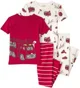 Carter's Set 2 pijamale din bumbac Red Fire Truck foto
