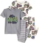 Carter's Set 2 pijamale din bumbac Cruise Monster Truck foto