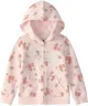 OshKosh Худи с капюшоном и цветочным принтом Logo Pink foto