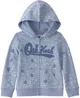 OshKosh Худи с капюшоном и цветочным принтом Logo Blue foto