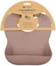 Baveta moale din silicon Petite&Mars Take&Match Velvet Latte foto