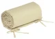 Бортик для кроватки Petite&Mars Tilly Light Beige, 180 см foto