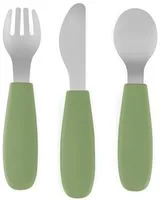 Set tacamuri din otel inoxidabil Petite&Mars Take&Match Sweet Pea (12+ luni) foto
