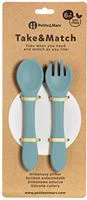 Set tacamuri din silicon Petite&Mars Take&Match Frosted Sky foto