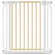 Детские ворота Lionelo Truus Slim White Natural, 75-105 см foto