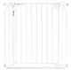 Poarta de siguranta Lionelo Truus Slim LED Alb, 75-105 cm foto