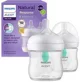 Set biberon din plastic Pihilps Avent Natural Response anti-colici Air-Free, 2x125 ml foto