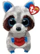 Мягкая игрушка TY Beanie Boos Енот воришка, 15 см foto