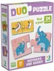 Puzzle Dodo DUO Mama si puiul, 24 el. foto