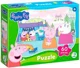 Puzzle Dodo Purcelusii si miei, seria Peppa Pig, 60 el. foto