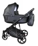 Carucior 3 in 1 Eucalyptus Sojan Sibex Extra Piele Negru foto
