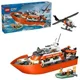 LEGO City - Barca de salvare a Garzii de Coasta si elicopter foto