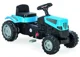 Masina cu pedale Pilsan Tractor Albastru, 51 cm foto