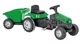 Masina Pilsan Tractor cu remorca Active Verde foto