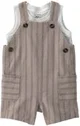 Carter's Set 2 piese Brown Linen - salopeta si maiou foto