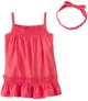 Carter's Set 2 piese Linen Coral - rochita si bentita foto