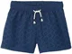 Carter's Pantaloni scurti cu broderie Navy Eyelet foto