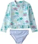 Carter's Costum de baie din 2 piese Rashguard Blue/Purple foto