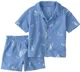 Carter's Set 2 piese Blue Sailboat - camasa si pantaloni scurti foto