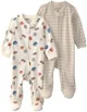 Carter's Set 2 pijamale din bumbac Tan Sports foto