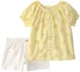 Carter's Set 2 piese Yellow Shell - bluzita si pantaloni scurti foto