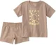 Carter's Комплект 2 в 1 Brown Sun - футболка и шорты foto