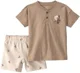 Carter's Комплект 2 в 1 Brown Desert - футболка и шорты foto