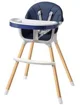 Scaun de masa 4Play Feeding Albastru foto