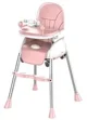 Стульчик для кормления 4Play E-800 Розовый foto