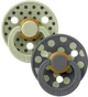 Set 2 suzete rotunde din latex BIBS Studio Colour Polka dot Sage/Iron (0-6 luni) foto