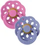 Set 2 suzete rotunde din latex BIBS Boheme Bubblegum/Peri (6-18 luni) foto
